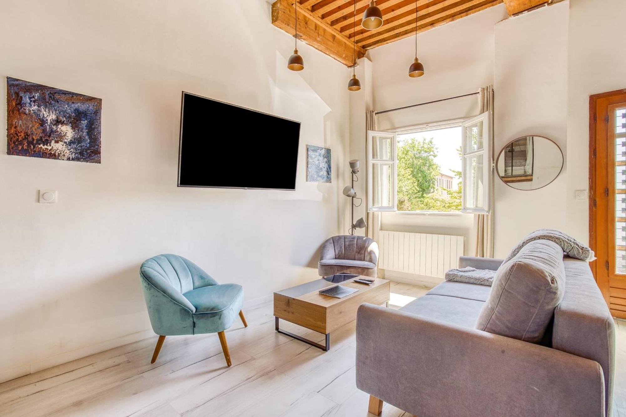 Appartamento Charming 6-person Terreaux & Croix Rousse Area Lione